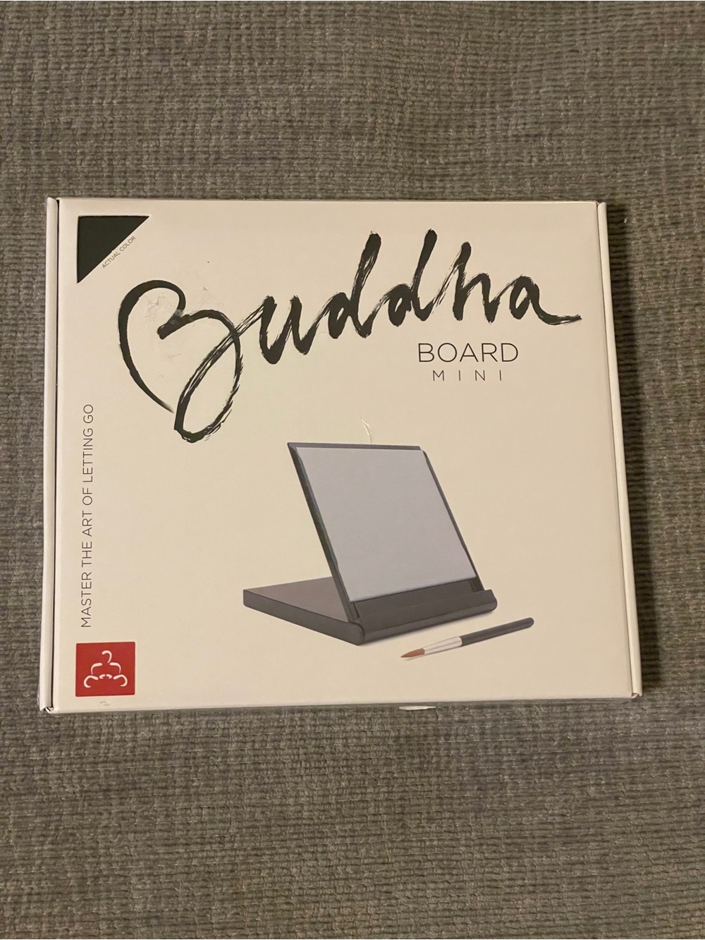 SEALED Buddha Board Mini Zen Brush Paint w/ Water Art of Letting Go BLACK